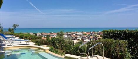 Indoor pool, outdoor pool