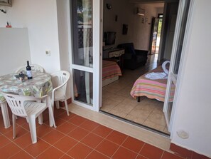 Estudio superior | Terraza o patio