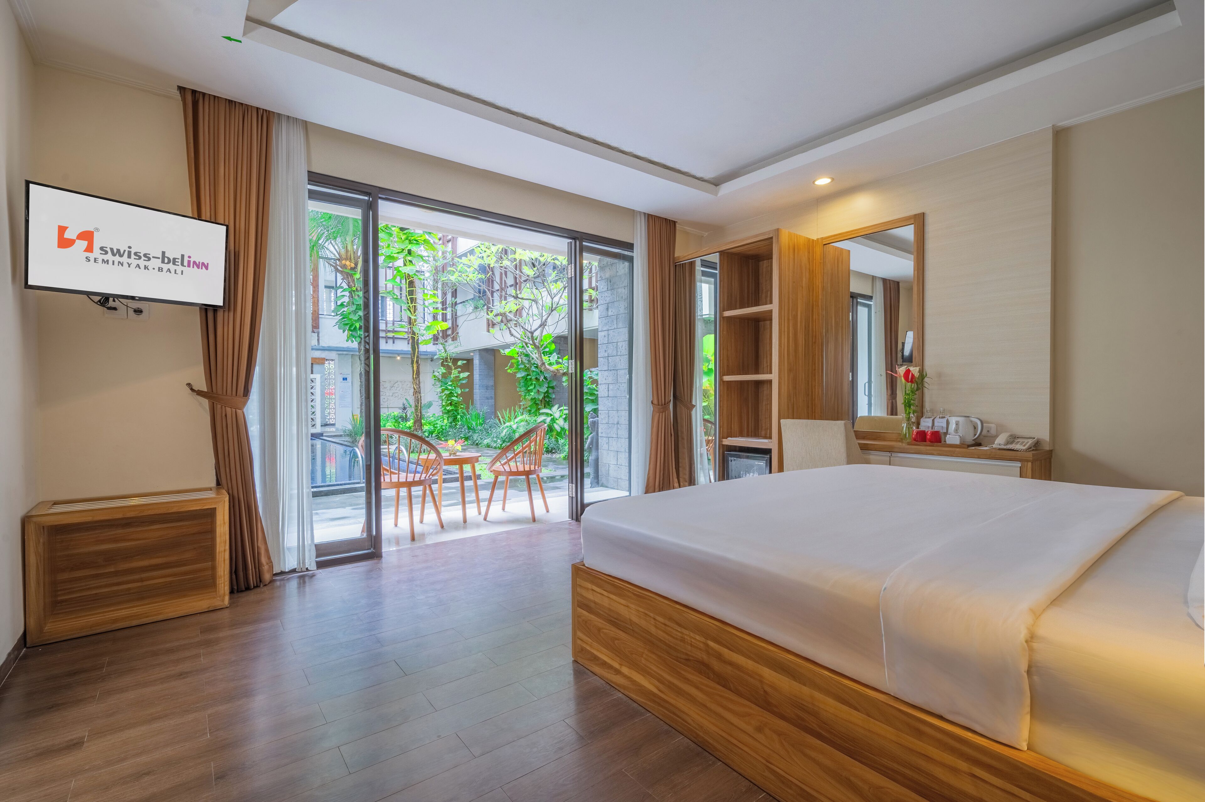 Habitación Deluxe, acceso a la alberca | Vista desde la habitación