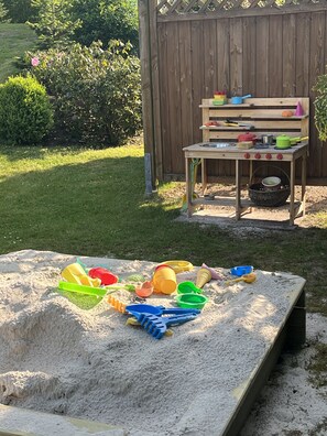 Property grounds - Vacations in nature with lots of extras, barrel sauna and Finnish hot tub (Steinhorst)