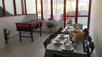 Petit déjeuner buffet compris tous les jours