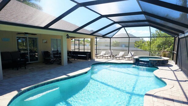 House | Outdoor pool - Villa Tuscarora (Cape Coral)