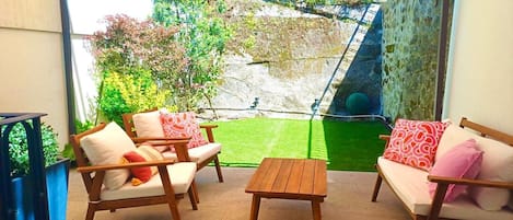 Deluxe Apartment, 1 Bedroom | Terrace/patio