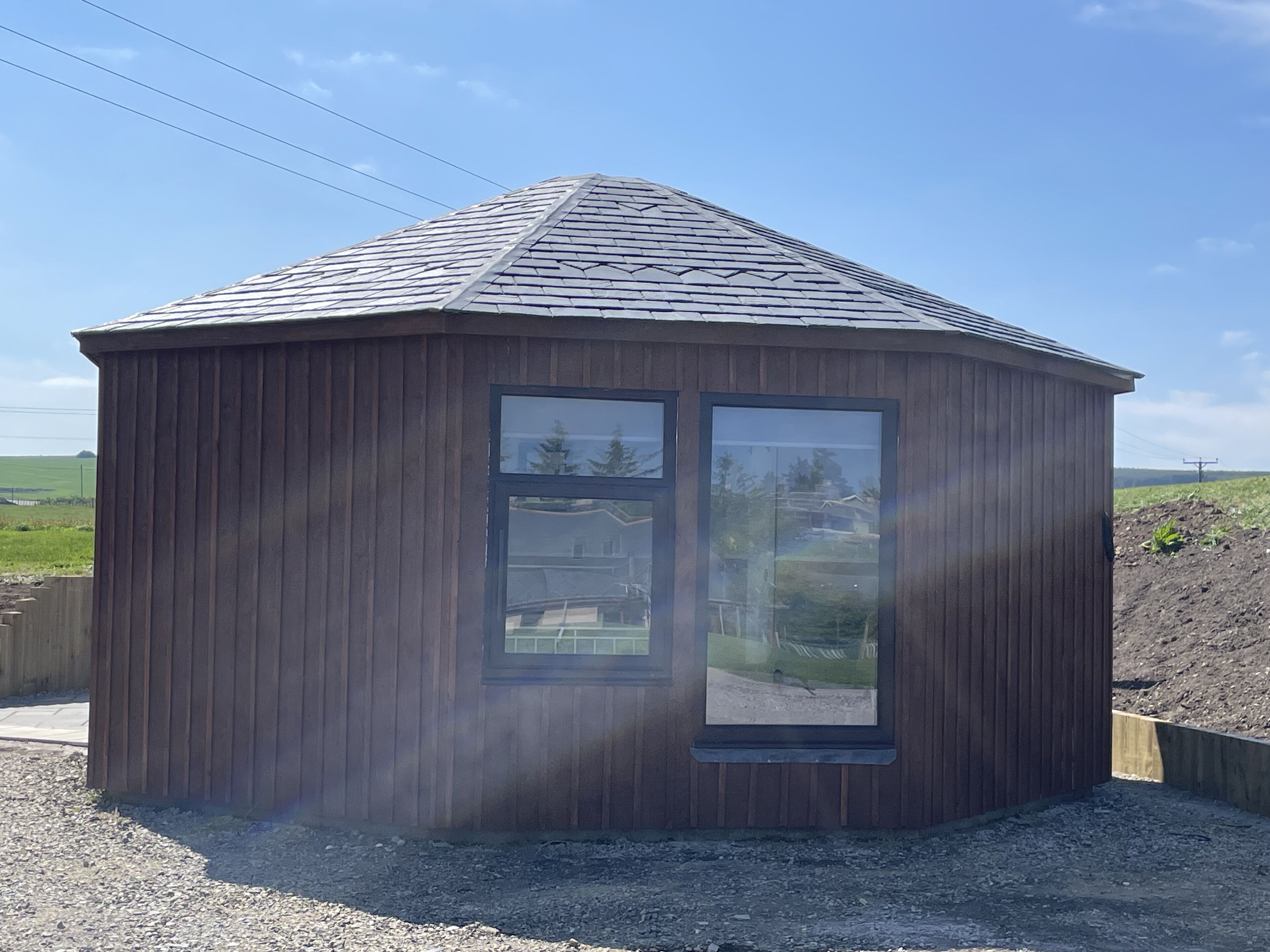 Cabin, Ensuite (The Yurt + Hot tub) | Free WiFi