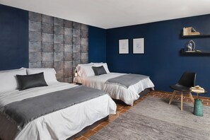 4 habitaciones y caja de seguridad en la habitación