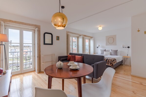 Studio, Balcony (6) | Living area