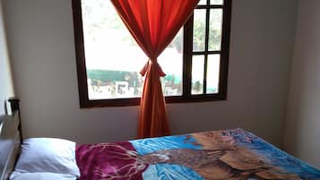 Double Room, 1 Double Bed | Blackout drapes, iron/ironing board, bed sheets