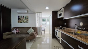 Traditional Apartment, 1 Double Bed with Sofa bed, Air conditioning | Living area
