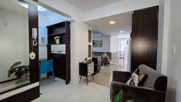 Traditional Apartment, 1 Double Bed with Sofa bed, Air conditioning | 1 bedroom, iron/ironing board, WiFi (free), bed sheets