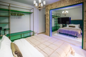 Premier Suite, 1 Bedroom, City View | Premium bedding, individually decorated, individually furnished, desk