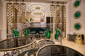 Premier Suite, 1 Bedroom, City View | Premium bedding, individually decorated, individually furnished, desk