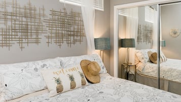 1 bedroom, iron/ironing board, travel crib, free WiFi