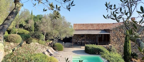 Außenpool, beheizter Pool