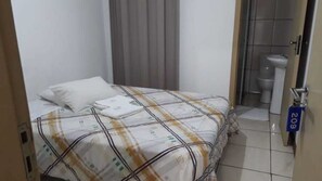 Blackout curtains, iron/ironing board, free WiFi, bed sheets