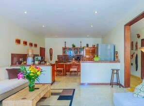 Apartment, 2 Bedrooms, Non Smoking | Living area | Flat-screen TV