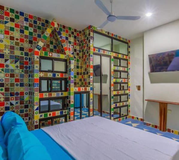 Appartement, 2 chambres, non-fumeur | 2 chambres, accès au Wi-Fi (inclus), literie fournie