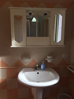 Dutxa, assecador de cabells i bidet 