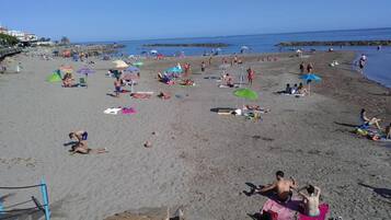 Sun loungers, beach towels