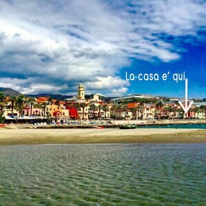 Liegestühle, Strandtücher