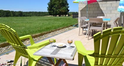 Appartement prÚs de Carcassonne et Castelnaudary avec piscine chauffée, parking