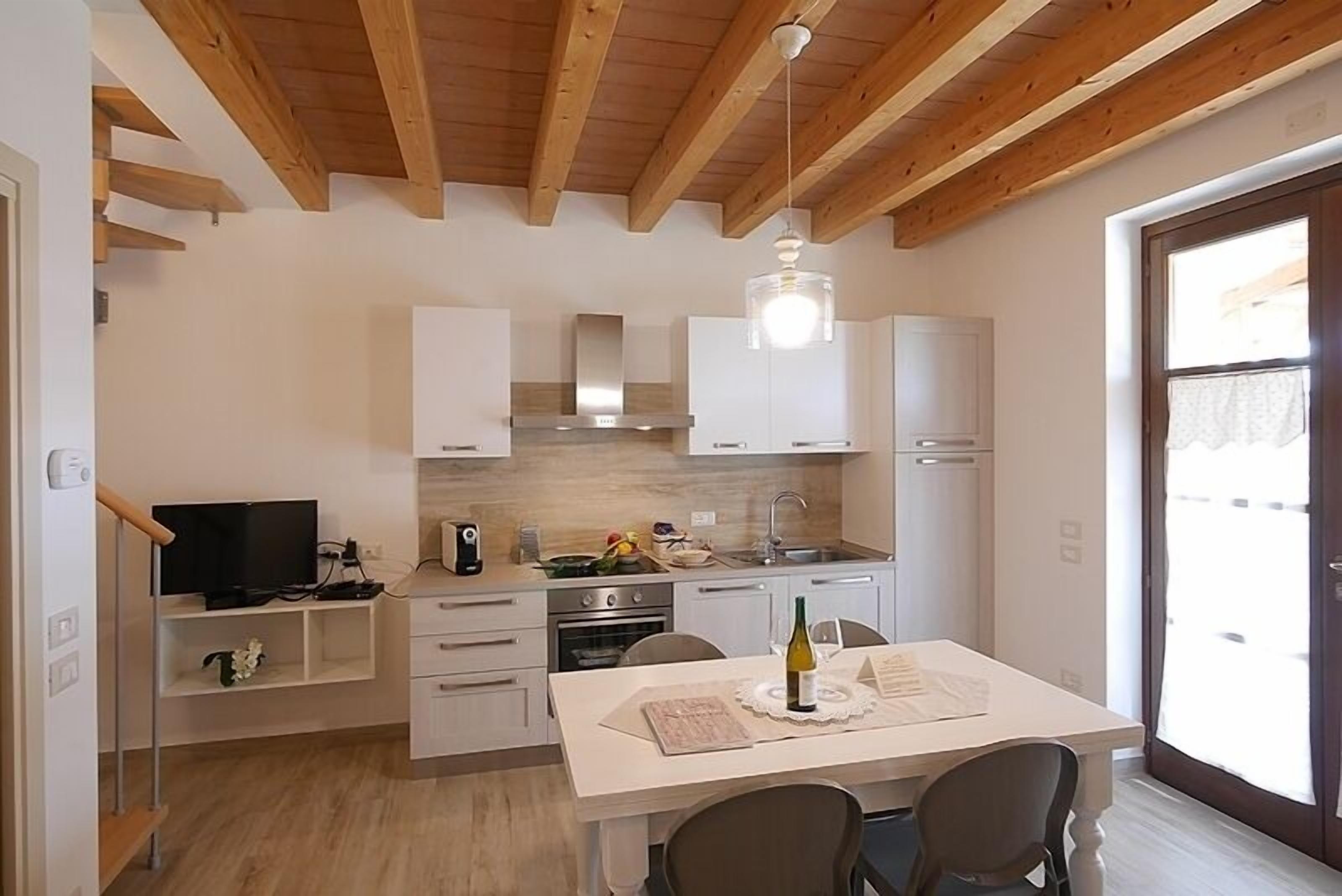Maisonette, 2 Schlafzimmer | Eigene Küche | Kühlschrank, Mikrowelle, Herdplatte, Geschirrspüler