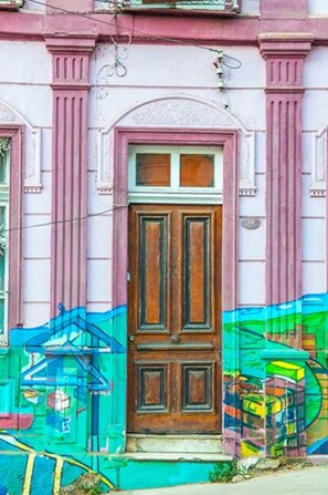 Fachada da propriedade