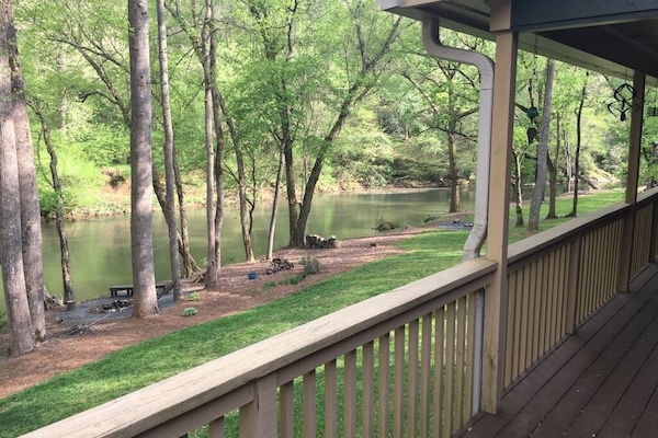 View from back deck