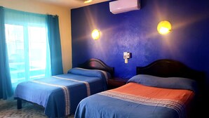 Standard Room, 2 Queen Beds | Blackout drapes, WiFi (free), individually decorated - D´Margo Hotel (Playa del Carmen)