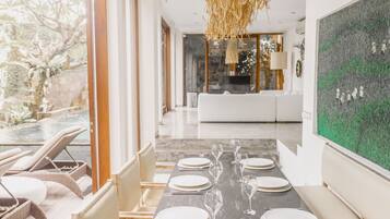 Villa, 2 Bedrooms | In-room dining