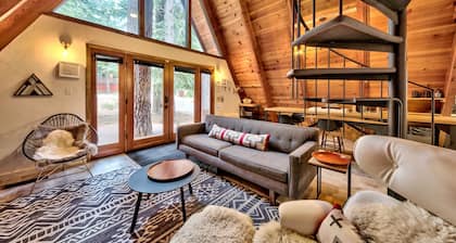 Külhaus Cabin - Romantic A-frame Adventure, BBQ