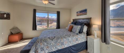 2 多间卧室、免费 WiFi、床单