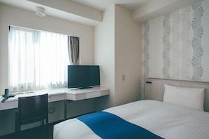 Standard Single Room | Desk, free WiFi, bed sheets - Hamilton Hotel Blue (Nagoya)