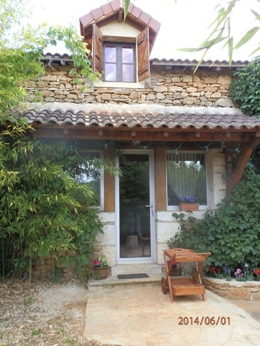 Two country cottages (restored barn), at the end of an old farm.