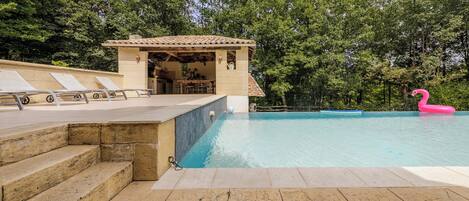 Außenpool, beheizter Pool