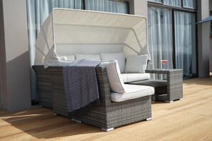 Terrace/patio - Bay Lodge on the beach (Mossel Bay)