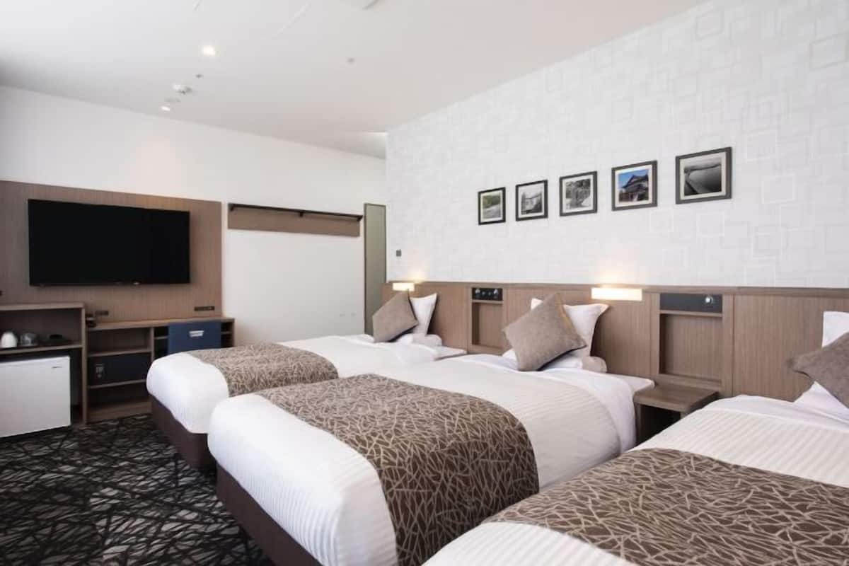 1 slaapkamer, een bureau, gratis wifi, beddengoed