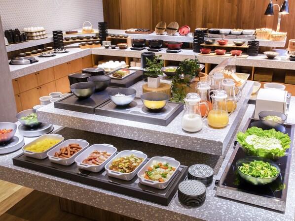 Daily buffet breakfast (JPY 1500 per person) - Hotel Mystays Aomori Station (Aomori)