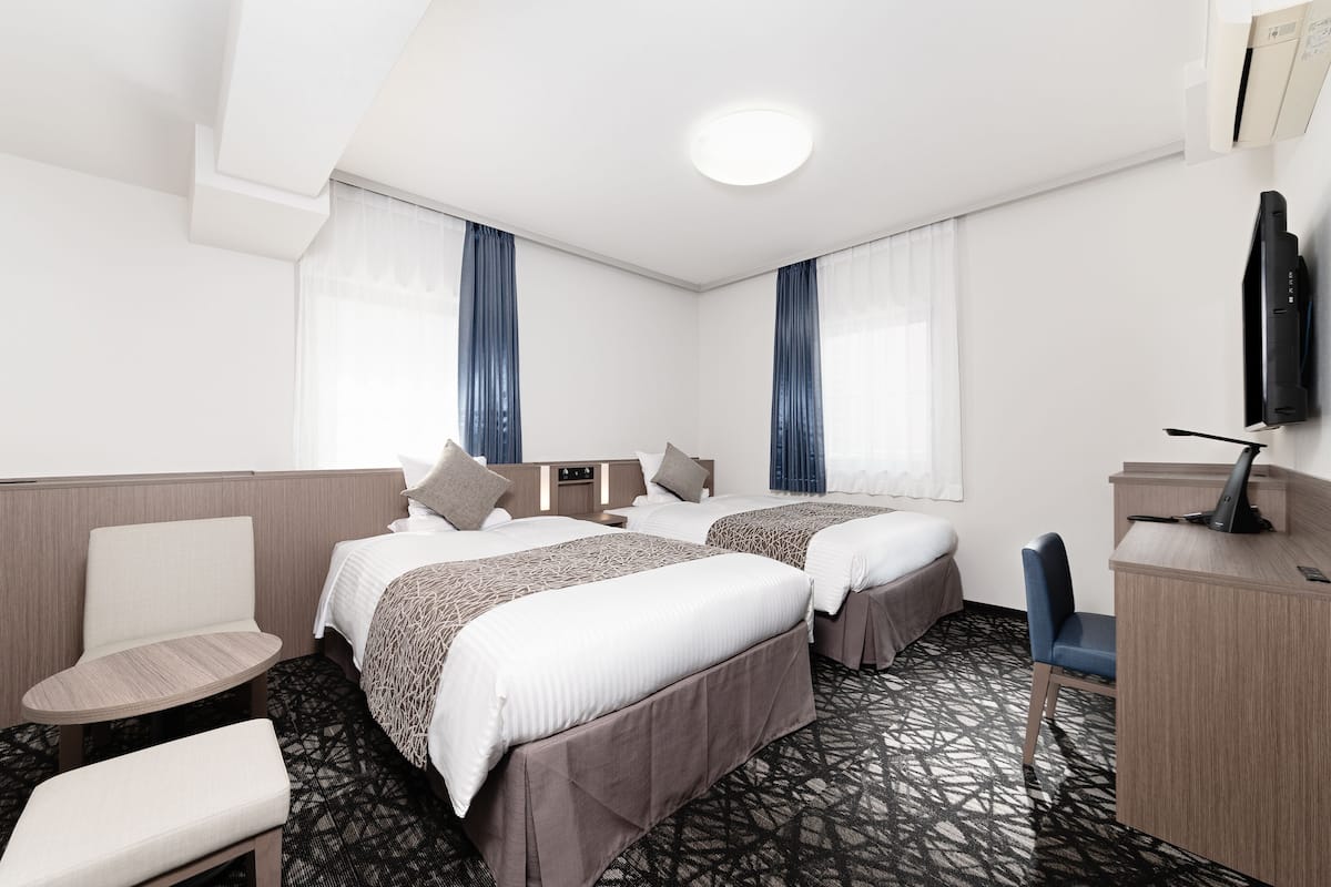 1 slaapkamer, een bureau, gratis wifi, beddengoed