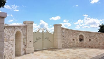 Entrada da propriedade