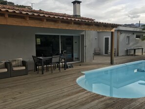 Piscine chauffée