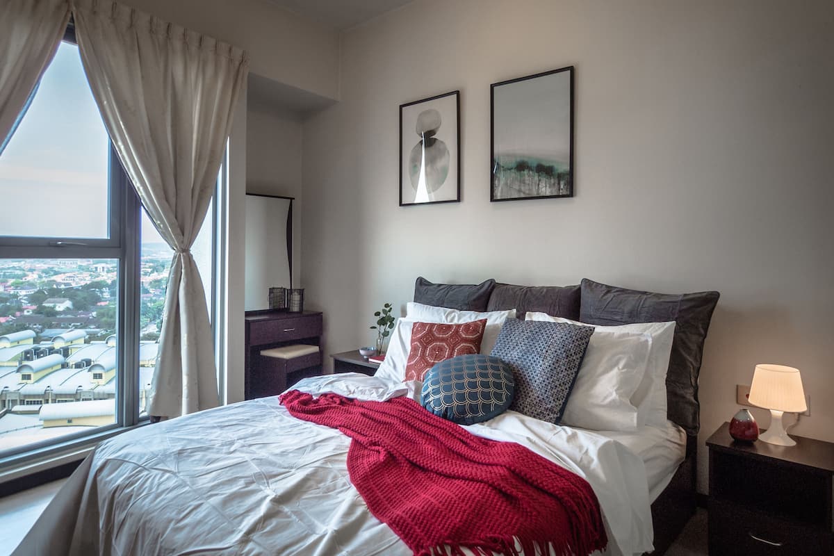 City Apartment | 1 bilik tidur, peralatan tempat tidur hipoalergenik