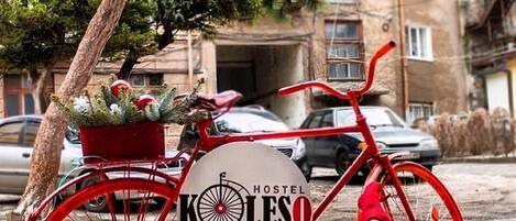 Entrée de l’hébergement