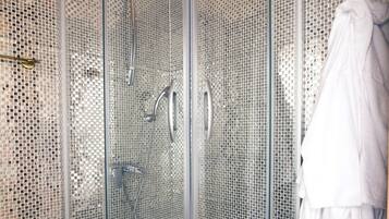 Free toiletries, hair dryer, slippers, towels