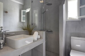 Shower, hair dryer