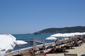 Nær stranden