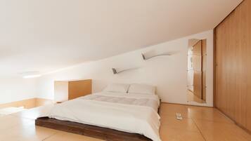 Dupleks | 1 kamar tidur dan dilengkapi dengan perabotan berbeda-beda