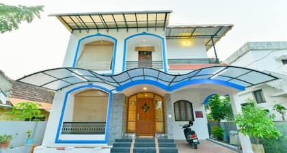 El hospedaje de Peters inn se encuentra en una de las zonas residenciales más antiguas de Fort Kochi.