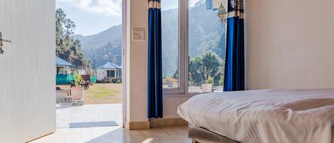 Chambre Deluxe, 1 lit double | AccĂšs au Wi-Fi (inclus), literie fournie