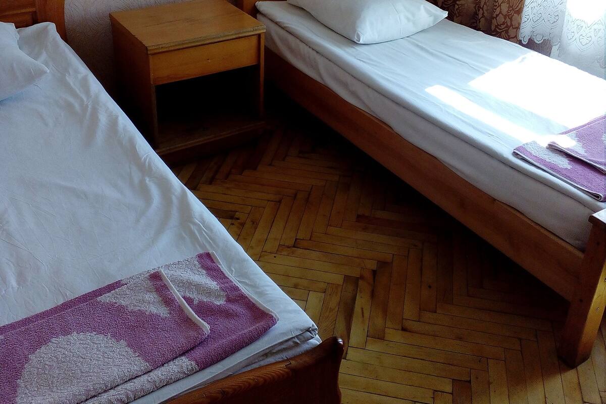 Phòng 2 giường đơn Economy | Bàn ủi/dụng cụ ủi quần áo, truy cập Internet không dây miễn phí