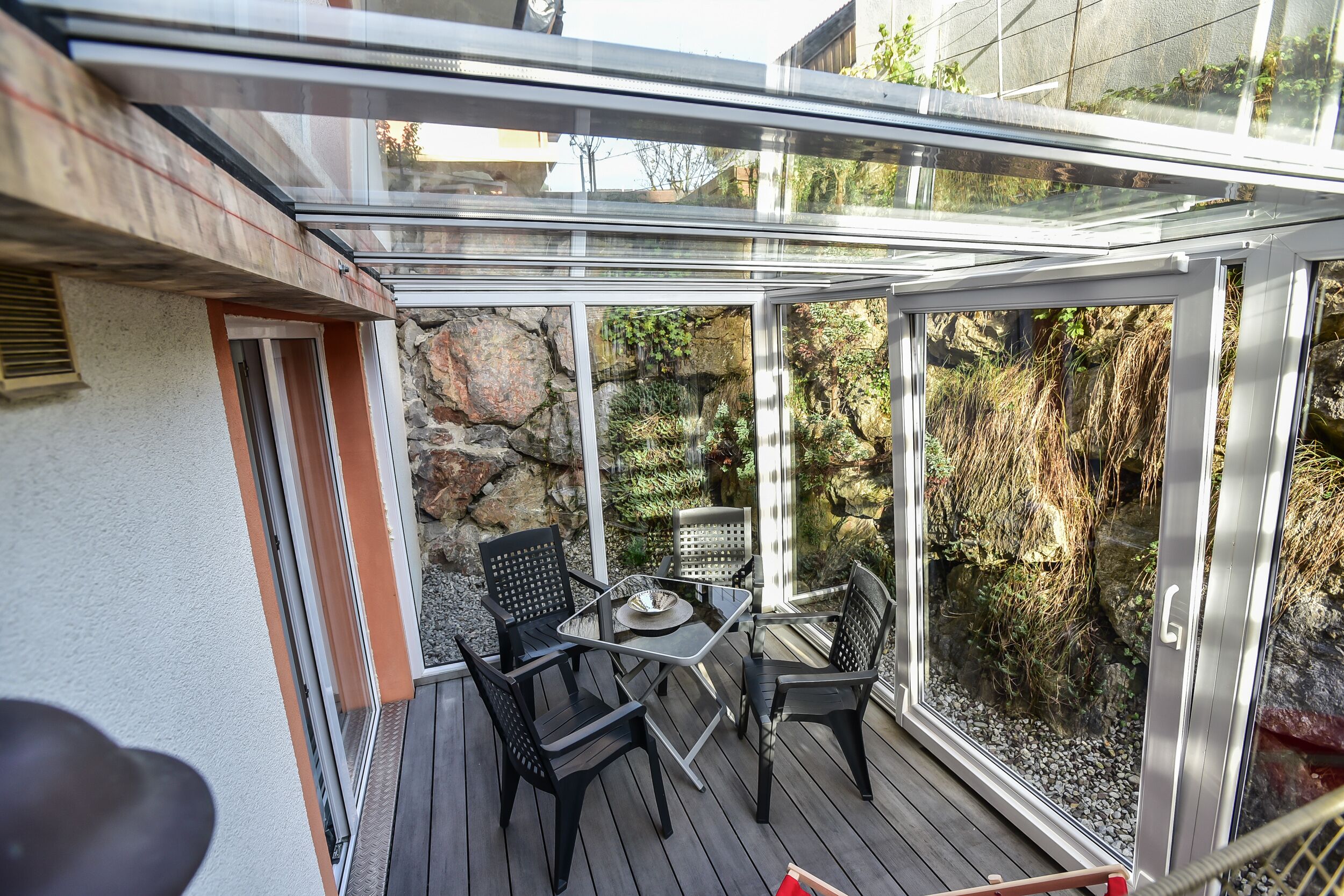 Apartment Brandstadl mit Wintergarten | Terrasse/Patio